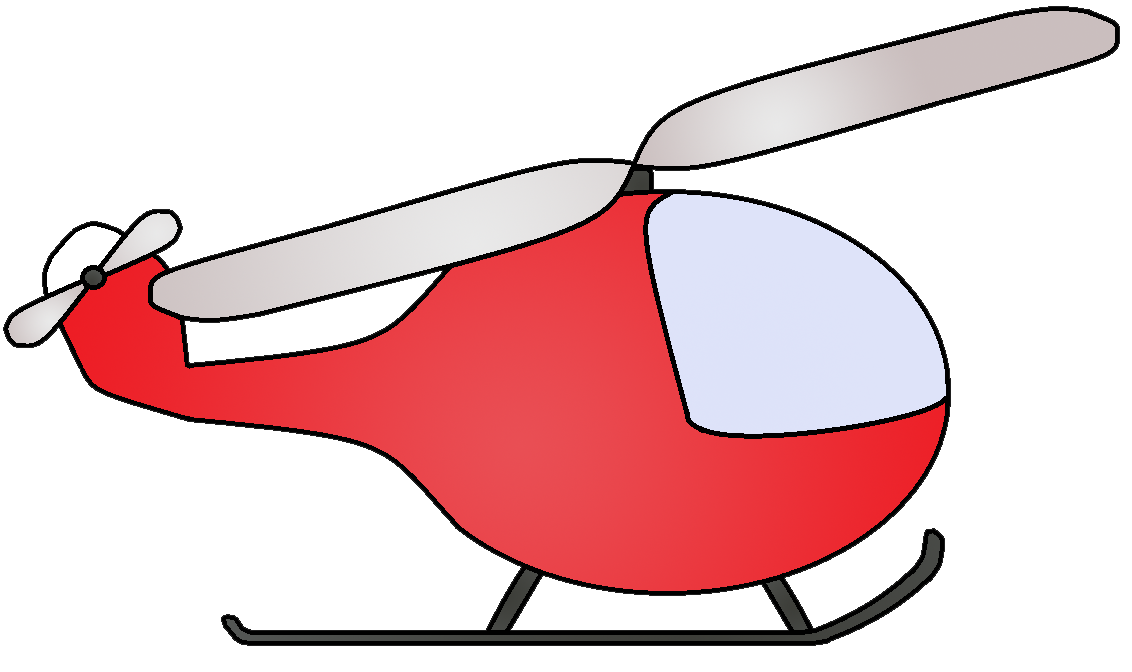 Clip Art Transportation Helicopter Clipart