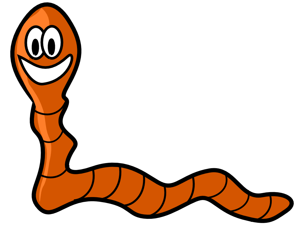 Clip Art Yellow Worm - ClipArt Best