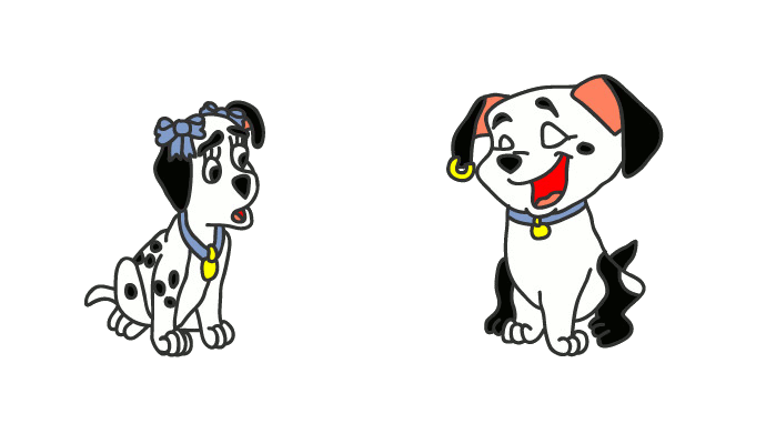 Flo's clip art | Sparky's 101 Dalmatians Community