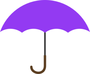 Purple Umbrella Clip Art - vector clip art online ...