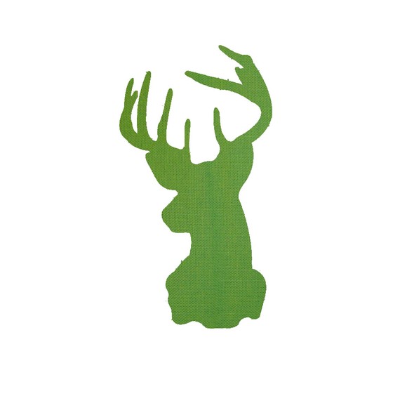 Deer Head Applique Template/Pattern with Tutorial by davidsmommy