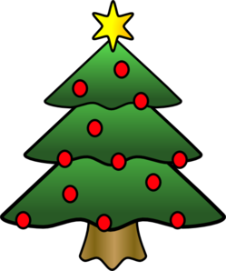 Christmas Tree clip art - vector clip art online, royalty free ...