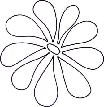 Big Flower Template - ClipArt Best