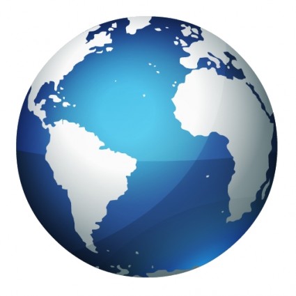 Earth globe Vista icon - Free icon for free download