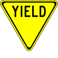 Draw Yield Sign - ClipArt Best