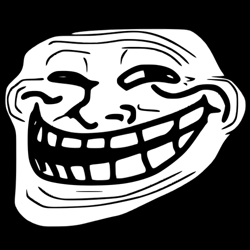 Coolface Trollface Meme PNG & SVG Design For T-Shirts