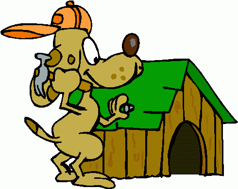 dog_building_house clipart - dog_building_house clip art