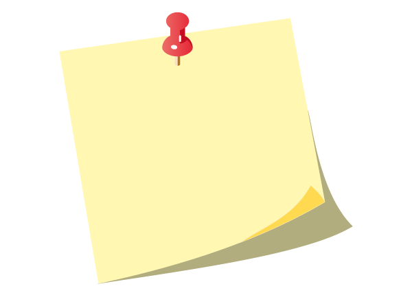 Post It Notes Clipart - Free Clipart Images