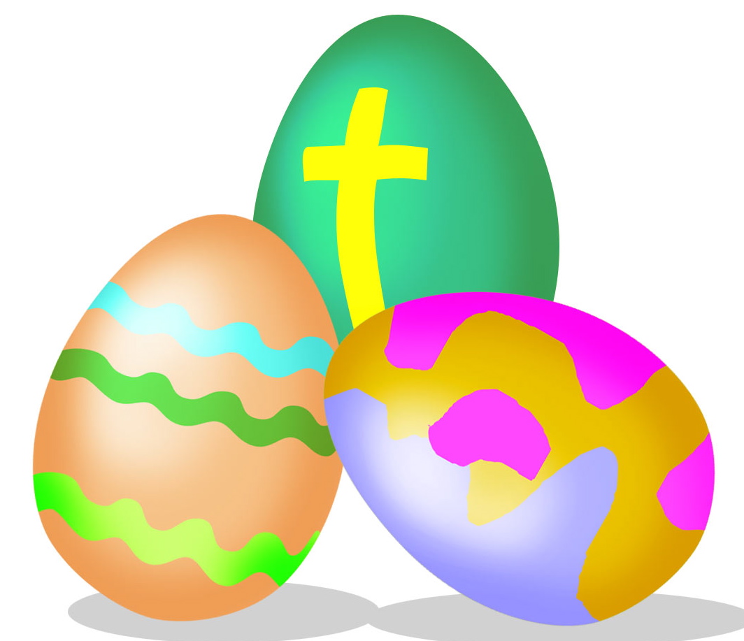Easter egg hunt clip art