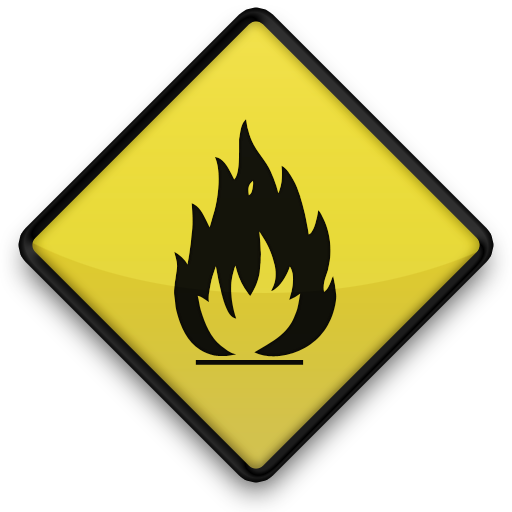 Logos For > Fire Hazard Sign
