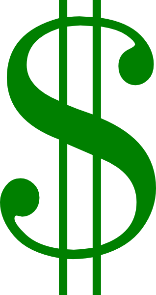 Green Dollar Sign Clipart - Free Clipart Images