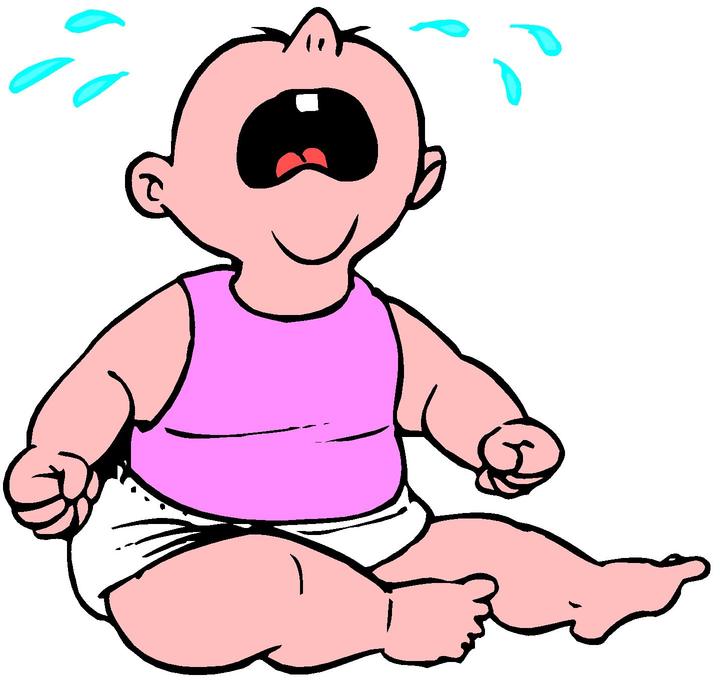 Animated Crying Baby