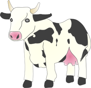 Cute Baby Cow Clipart - Free Clipart Images