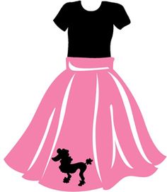 Poodle skirt - Free Clipart Images