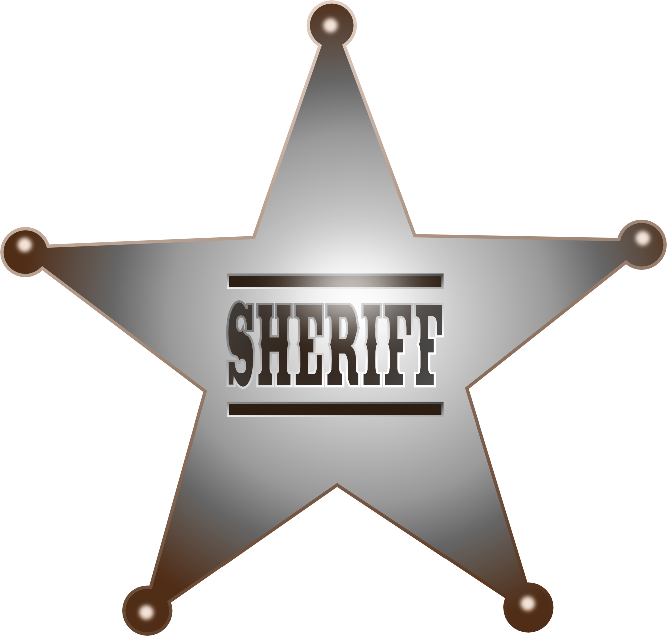 Sheriff Star Clip Art - ClipArt Best