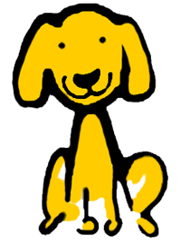 Full Version of Golden Lab Dog Clipart