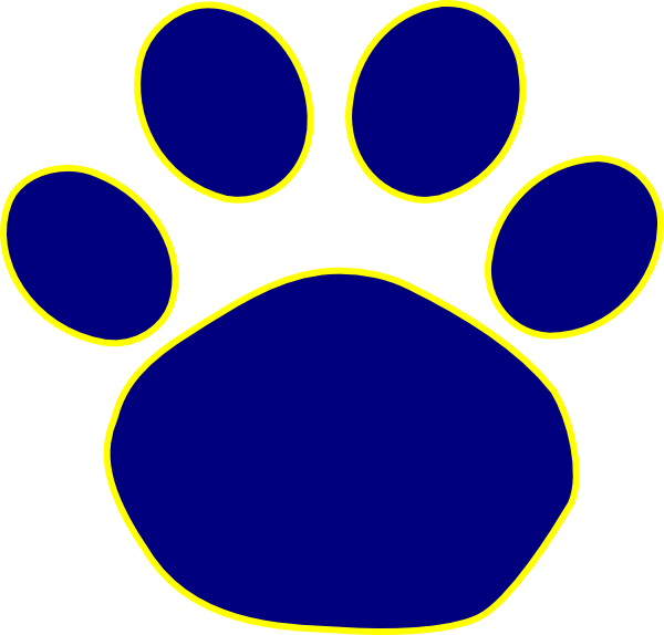 Jaguar Paw Print Clip Art