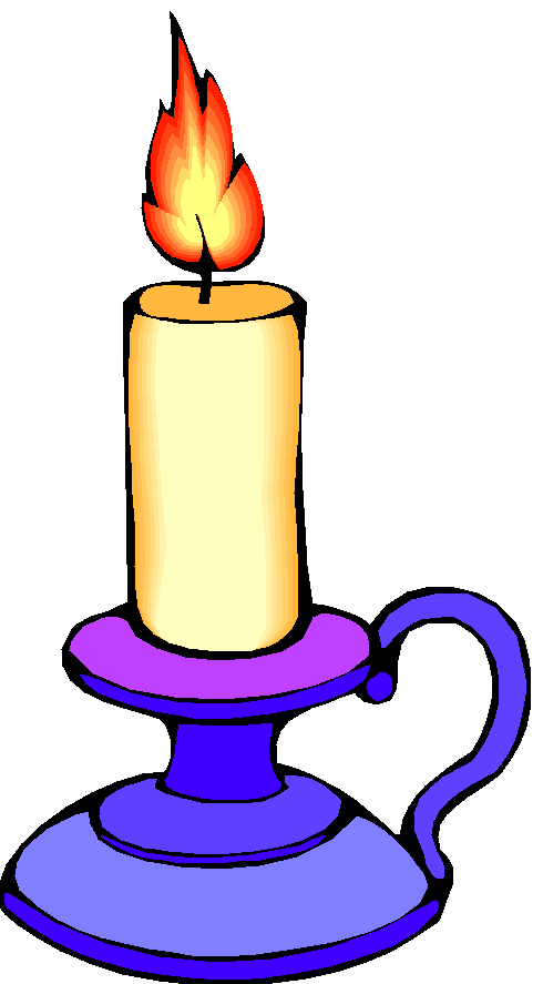 Candle Clip Art | Mewarnai