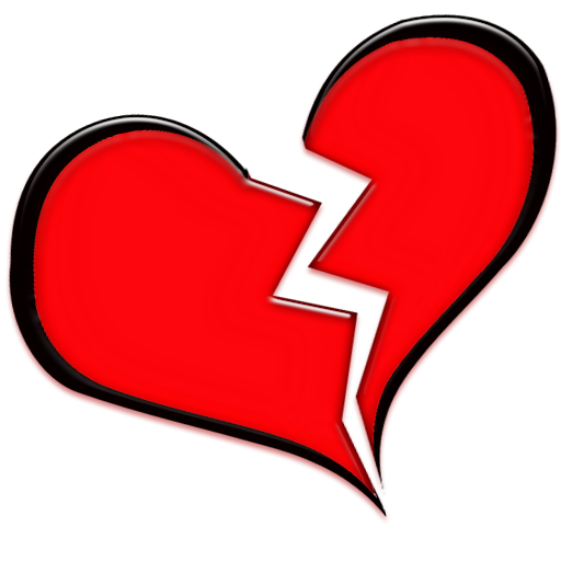 Clip Art Broken Heart