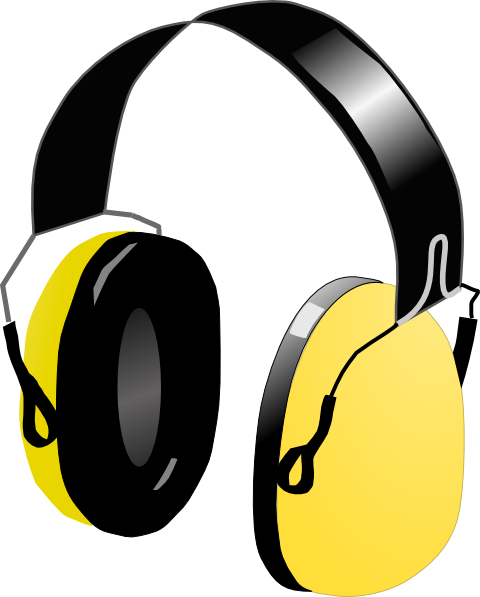 Headphones clip art Free Vector