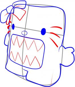 Domo coloring pages