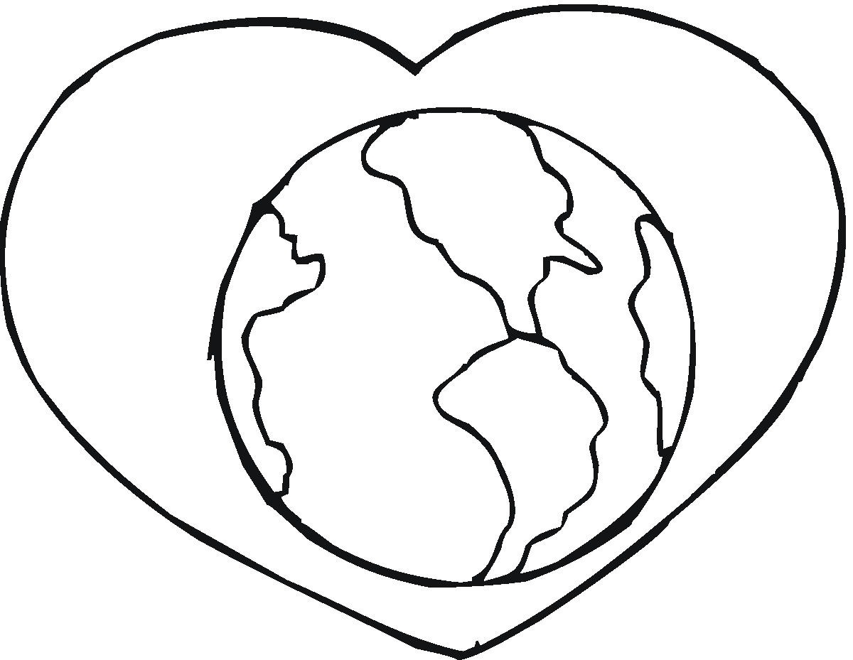 Earth Heart Clipart