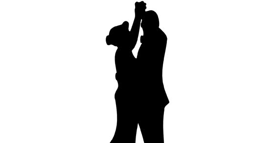 Man Woman Silhouette - ClipArt Best