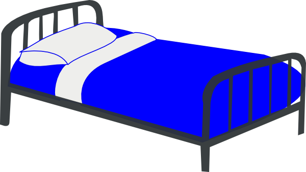 Free clipart bed