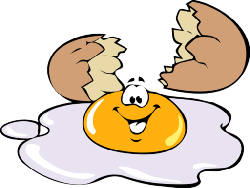 Free Cartoon Sunny Side Up Egg Clip Art Clipart - Free to use Clip ...