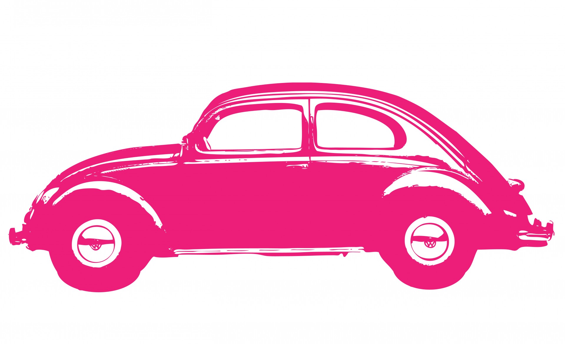 Classic car clipart lady