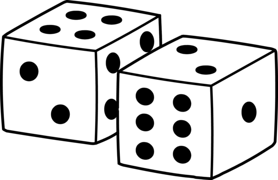 Printable die dice clipart vector clip art free - dbclipart.com