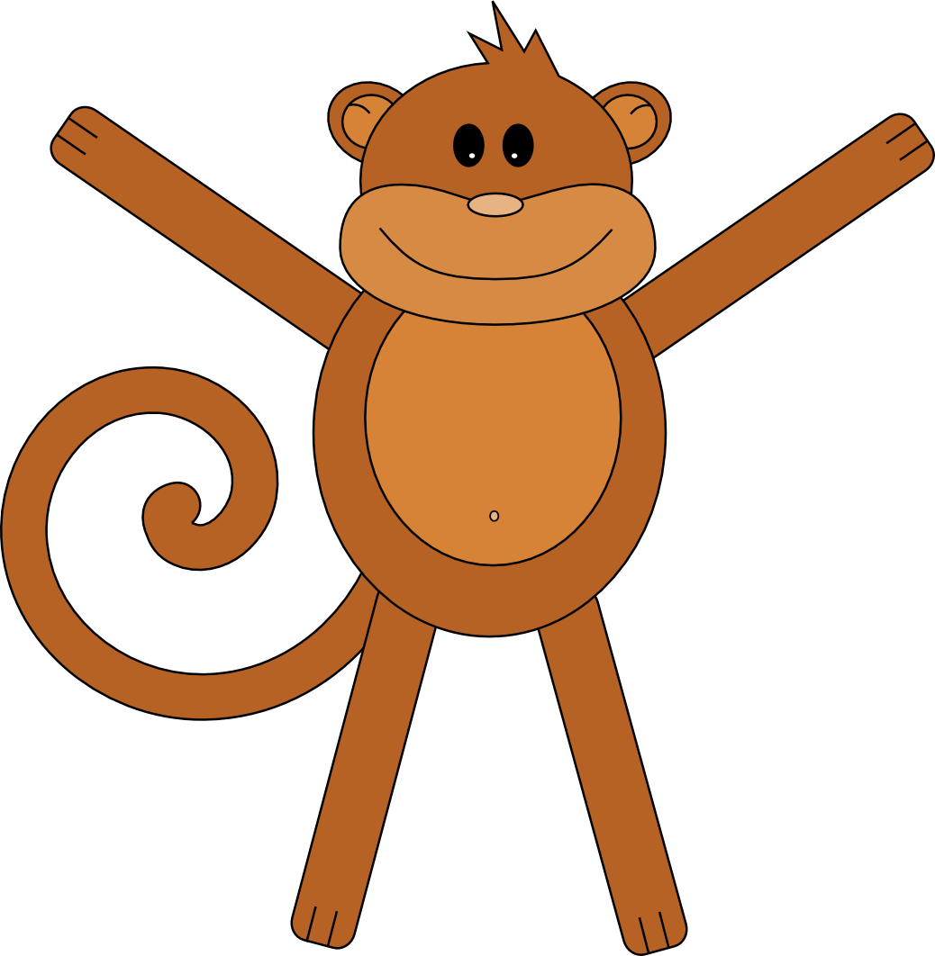 Monkey Vector Art - ClipArt Best