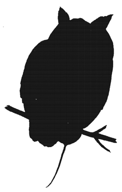 Owl Silhouette Clipart