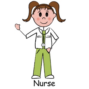 Nurse Computer Clipart