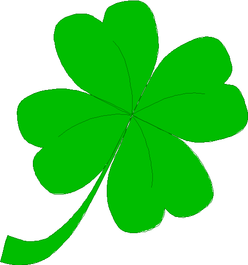 Images: Four Leaf Clover Clipart Black And White
