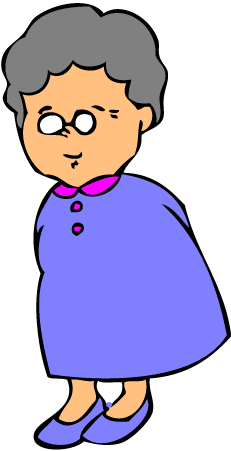 Grandmother Cartoon Clipart