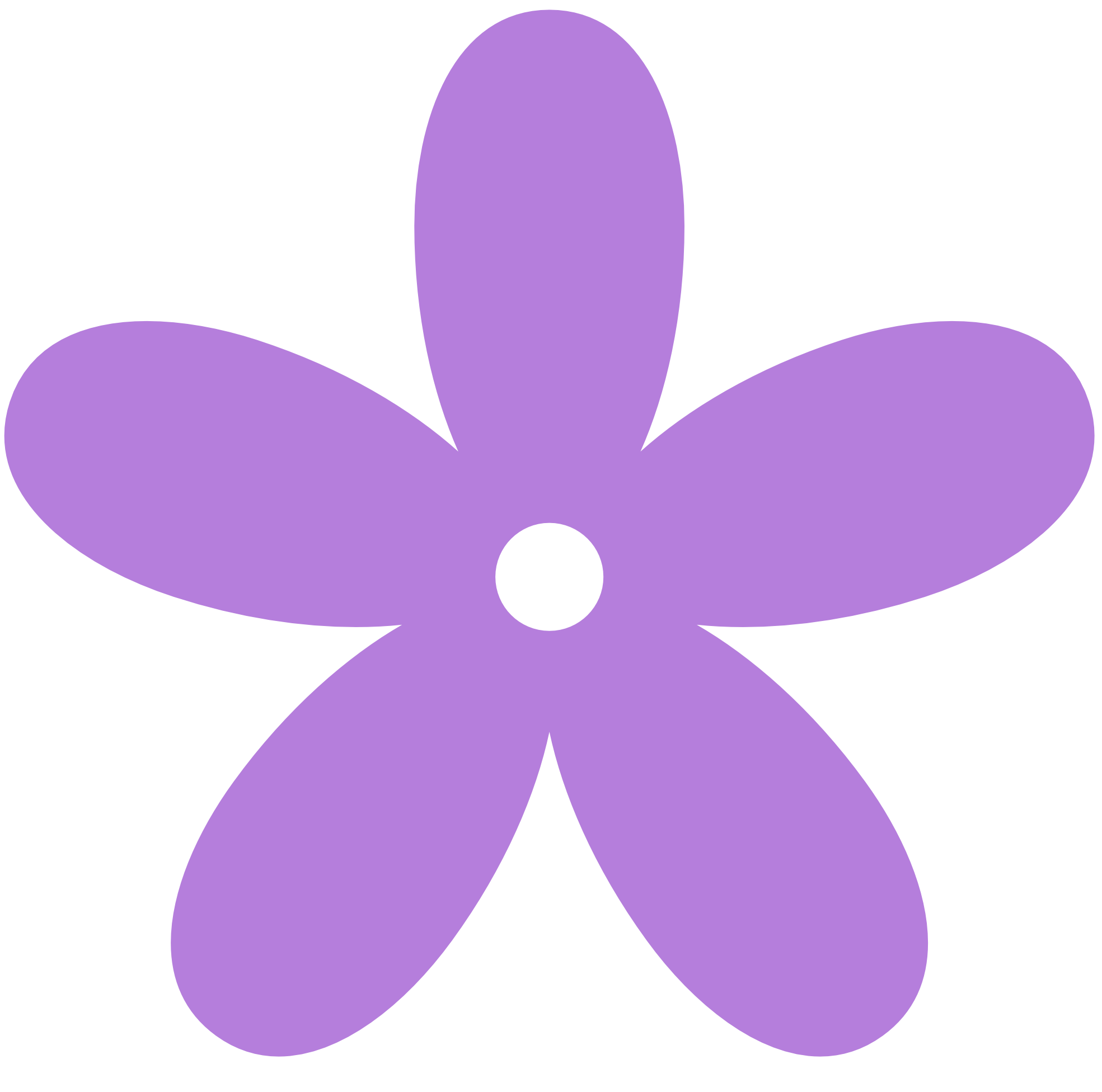 Indigo Flower Clipart