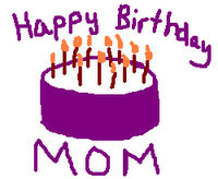 Images For Happy Birthday Mom - ClipArt Best