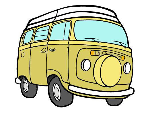 Vw Bus Karikatur | Free Download Clip Art | Free Clip Art | on ...