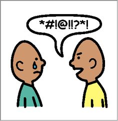 Verbal bullying clipart