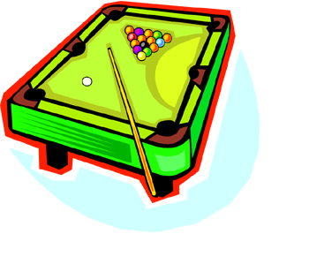 Pool Table Clip Art - Tumundografico