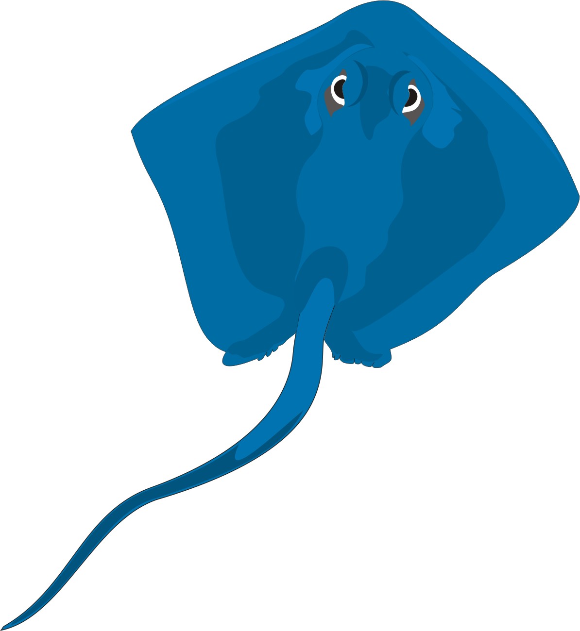 Stingray clipart free