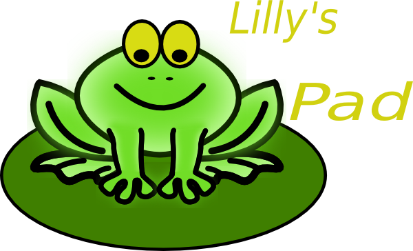 Cartoon lily pad clipart