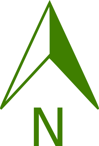 North arrow clip art