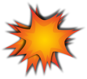 Explosion clipart png