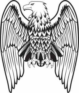 eagle wings tattoo001 254x300 Wings tattoo design, art, flash ...