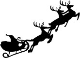 Santa's Sleigh Clipart, Santa's Sleigh, Santa's Sleigh Image ...