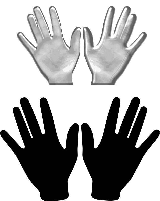 Vector Praying Hands