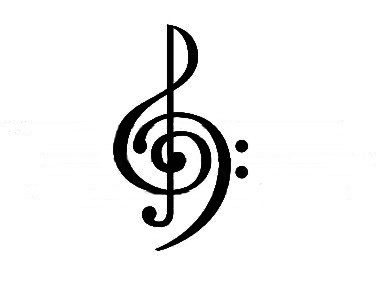 Cool treble and bass clef design | BAND GEEK!
