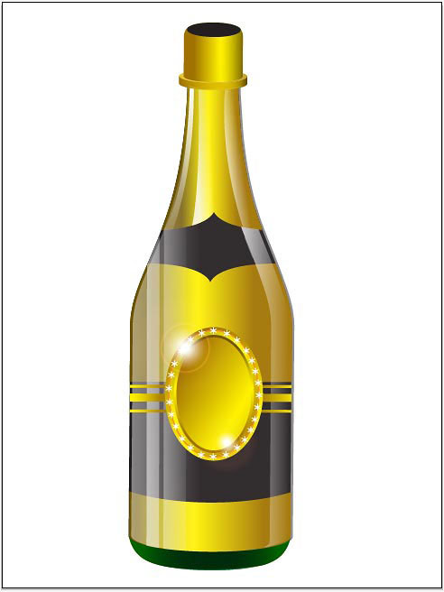 Illustrator Tutorial: Vector Wine Bottle and Glass | - Illustrator ...